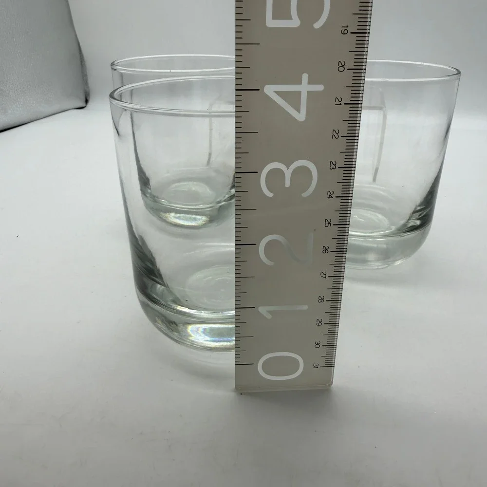 Libbey Rocks Lowball Tumblers glasses Weighted Base barware 12.25fl oz